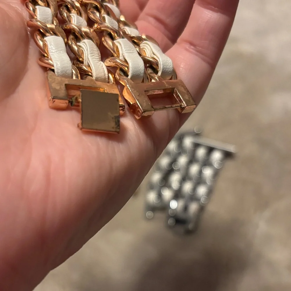 Apple Watch Bands bundle in Rose Gold, Gold, Silver - Picture 8 of 11